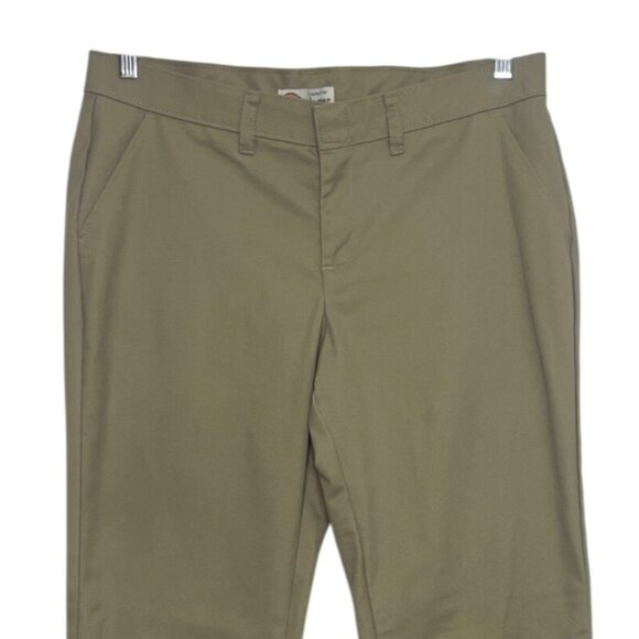 Dickies Durable Pants Womens Size 10 Tan Relaxed Fit Workwear - Picture 4 of 10